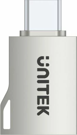 Adapter USB Unitek A1025GNI USB-C në USB-A, USB 3.0 5Gbps, argjendtë