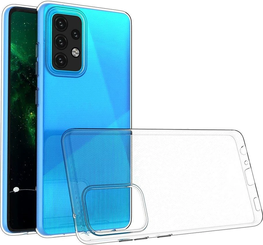 Mbështjellës xheli Hurtel Ultra Clear 0.5mm për Samsung Galaxy A32 4G, Transparent