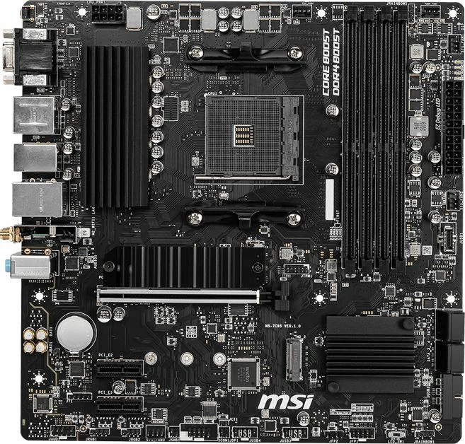 Pllakë amë MSI B550M PRO-VDH WIFI