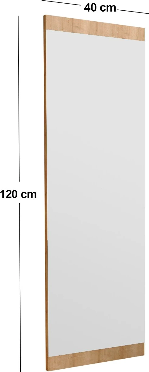 Pasqyrë murale Hanah Home, Azus, ngjyrë natyrale