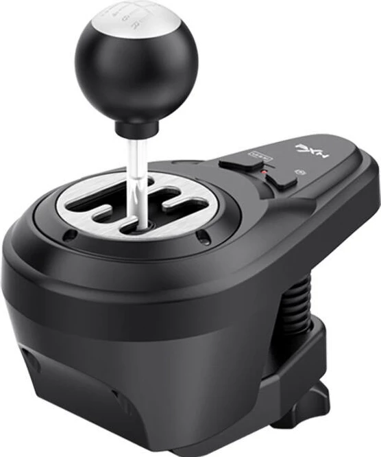 Timoni gaming PXN PXN-V99 me 3 pedale dhe levë ndërrimi, për PC, PS3, PS4, XBOX ONE, SWITCH