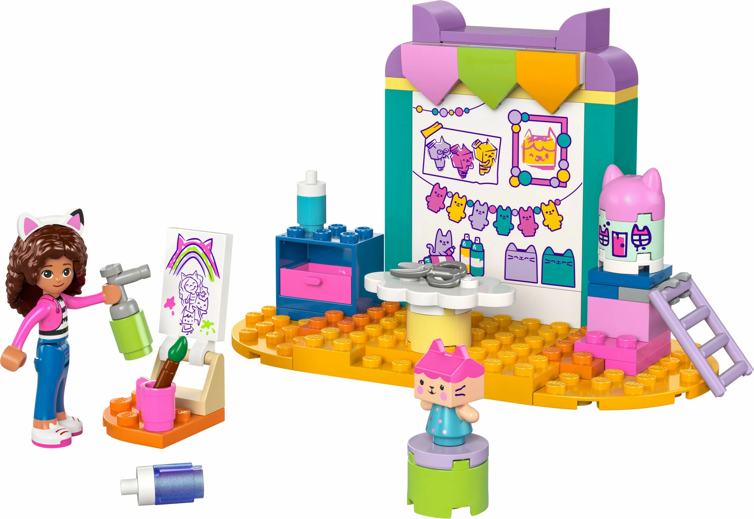 Set ndërtimi LEGO Gabby's Dollhouse 10795, shumëngjyrësh, për fëmijë 4+
