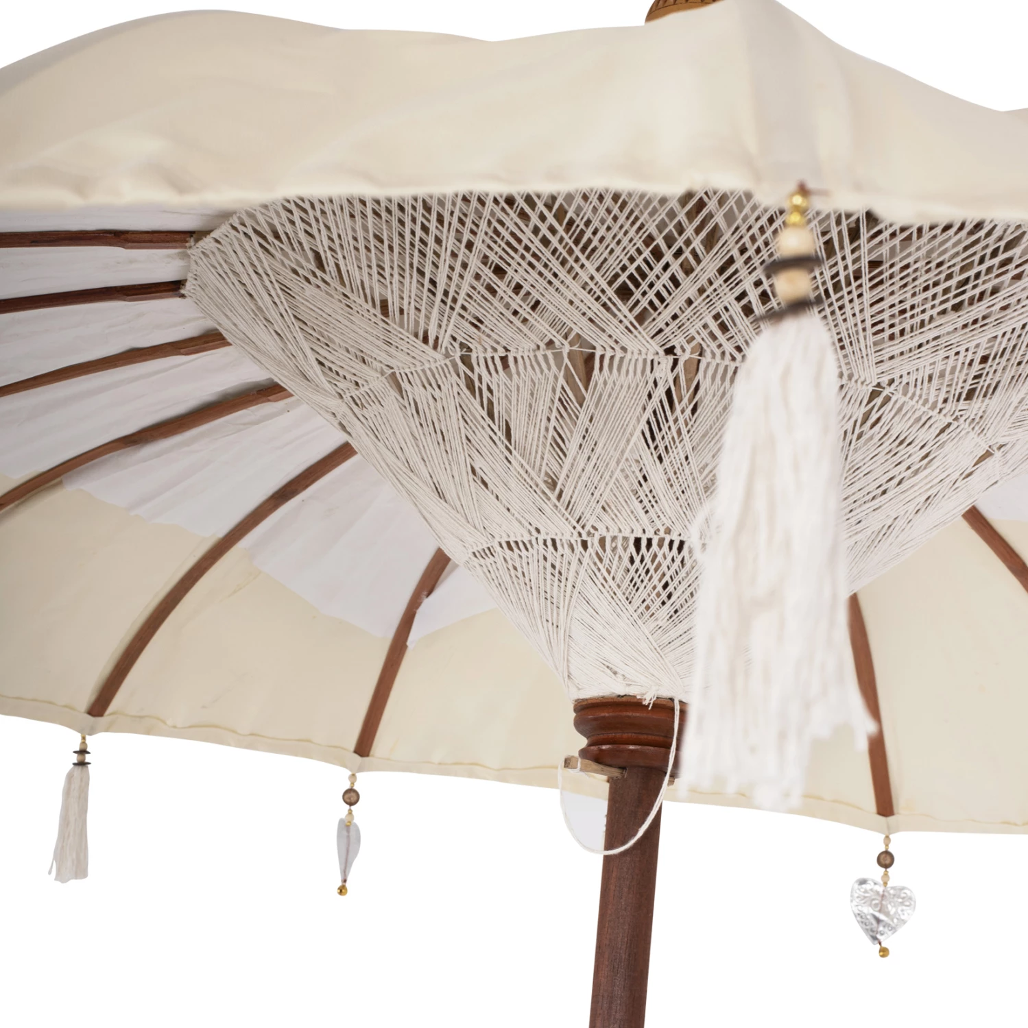 Çadër pa bazë FH6034, ngjyrë e bardhë, Φ200 cm