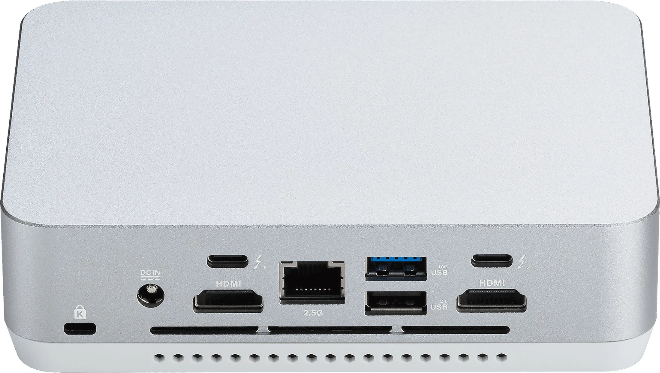 Kasë mini ASUS NUC 14 Pro+ RNUC14RVSU500000I, Intel Core Ultra 5, DDR5, Intel Arc, Wi-Fi 6E, argjendtë