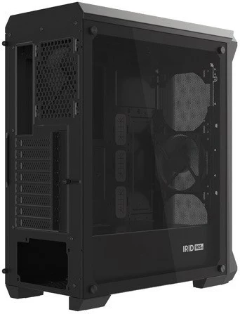 Kasë Genesis Irid 505 V2, Midi Tower, ATX/Micro ATX/Mini ITX, e zezë