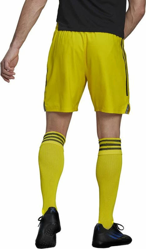 Shorce për meshkuj adidas, të zezë me të verdhë