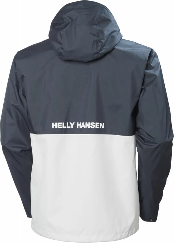 Jakne për meshkuj Helly Hansen, bardhë dhe grafit