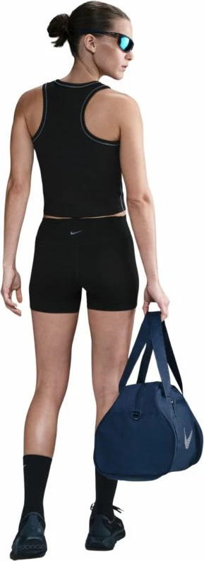 Maicë crop për femra Nike, e zezë