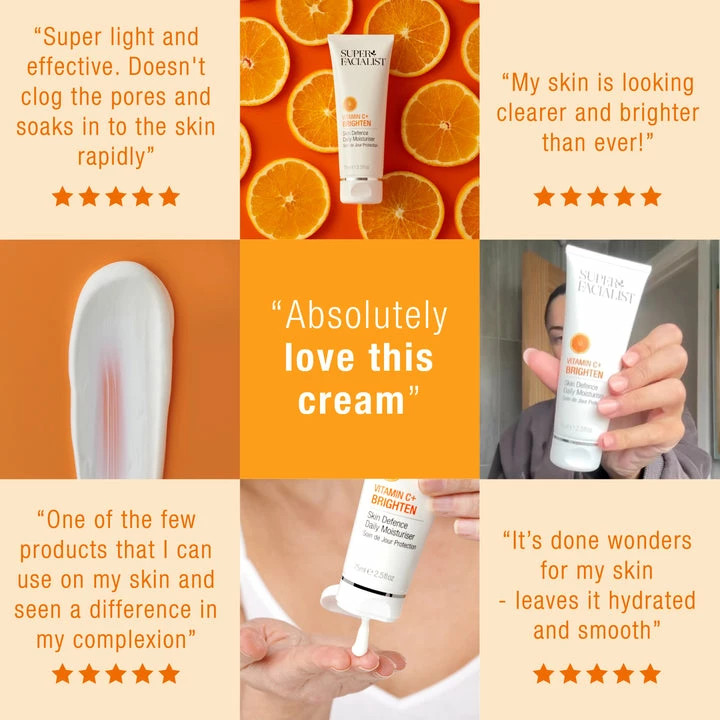 Krem hidratues për fytyrë Super Facialist Vitamin C, 75ml 