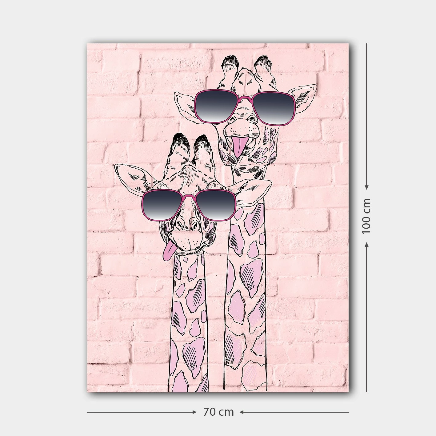 Pikturë dekorative në kanavacë, shumëngjyrëshe, 70x100cm, 2417447820