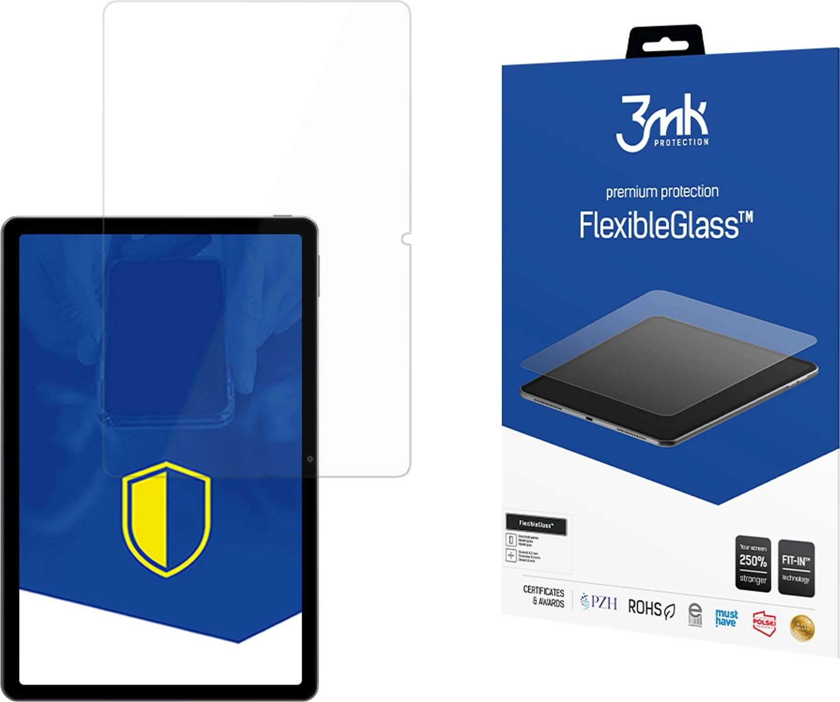 Xham mbrojtës hibrid 3mk FlexibleGlass për Xiaomi Redmi Pad Pro 5G deri 13"
