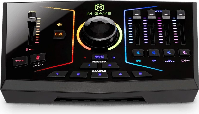 Audio interface M-AUDIO M-GAME RGB Dual, i zi