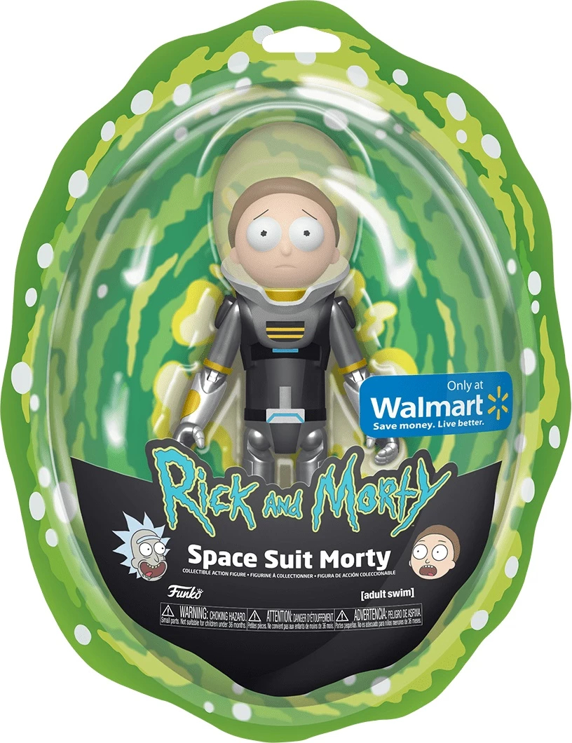 Figurë aksioni Funko Rick & Morty Space Suit Morty, gri
