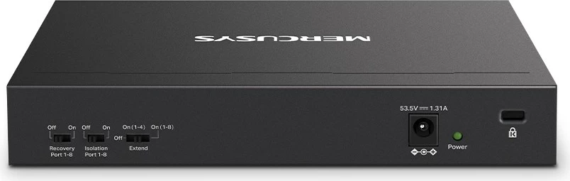 Switch Mercusys MS110P, 10-Port, PoE+, i zi
