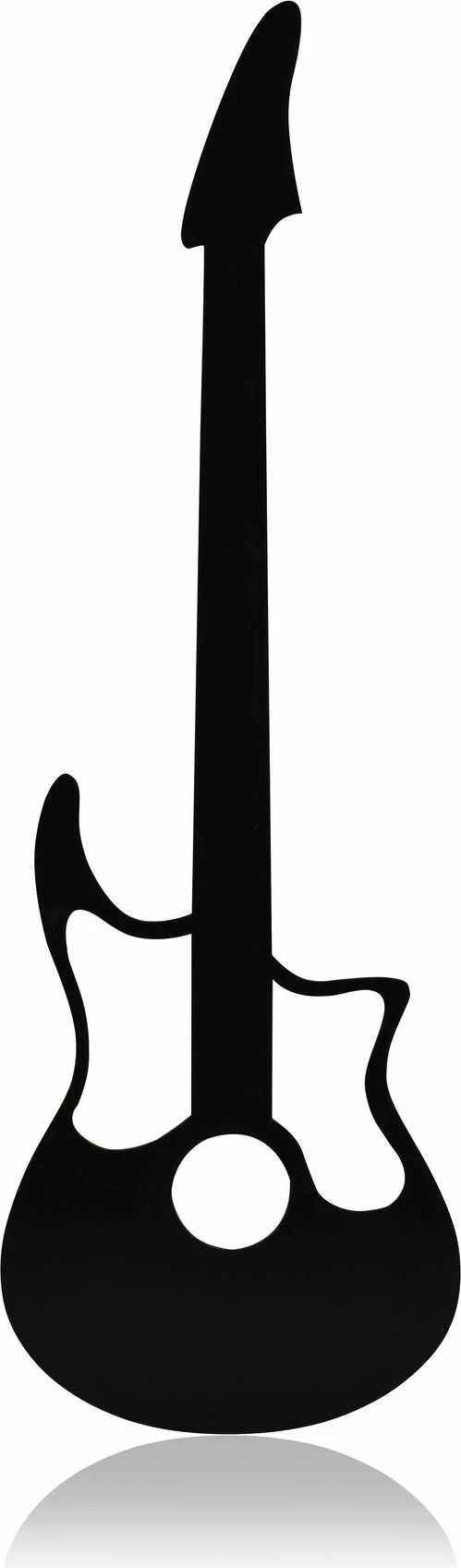 Ndriçim dekorativ LED, formë kitare, ngjyrë kaltër