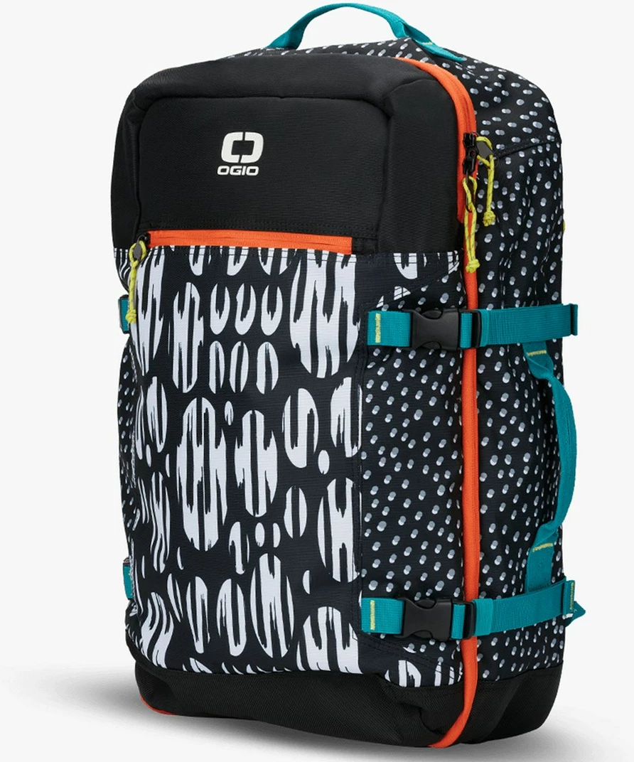 Çantë shpine OGIO Alpha Venture Safari A20195_Q04, 16", e zezë me motive