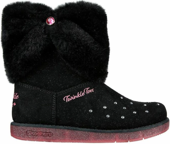 Çizme për fëmijë Skechers, të zeza