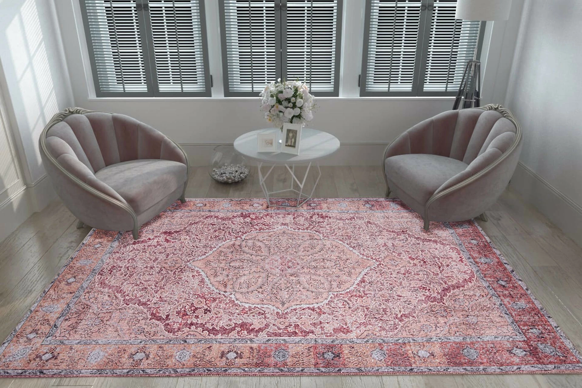 Qilim Conceptum Hypnose, Blues Chenille, 230x330cm, rustic AL 167