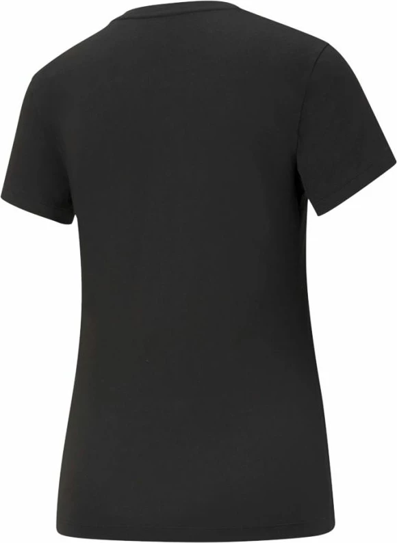 Maicë Puma për femra, modeli ESS Logo Tee, e zezë
