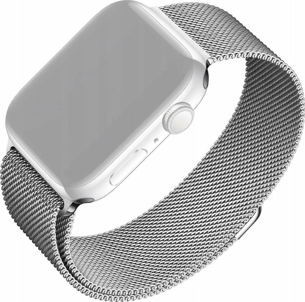 Rrip për Apple Watch Fixed Mesh FIXMEST-436-BK 49/45/44/42mm, argjend