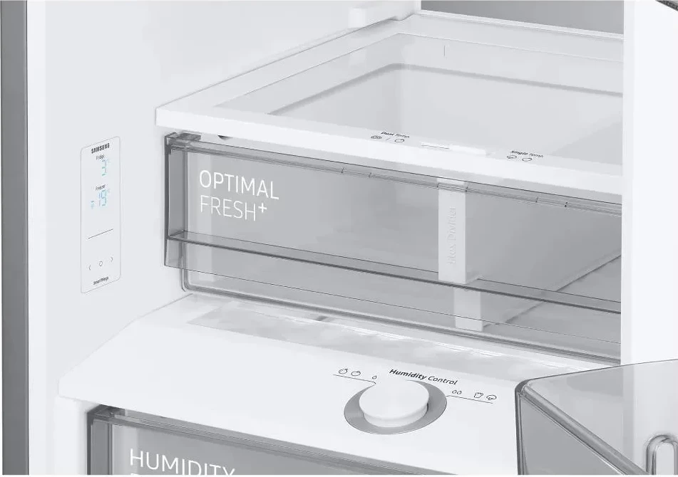 Frigorifer i kombinuar Samsung RB34C7B5E12/EF 390L BESPOKE klasa energjike E Clean White