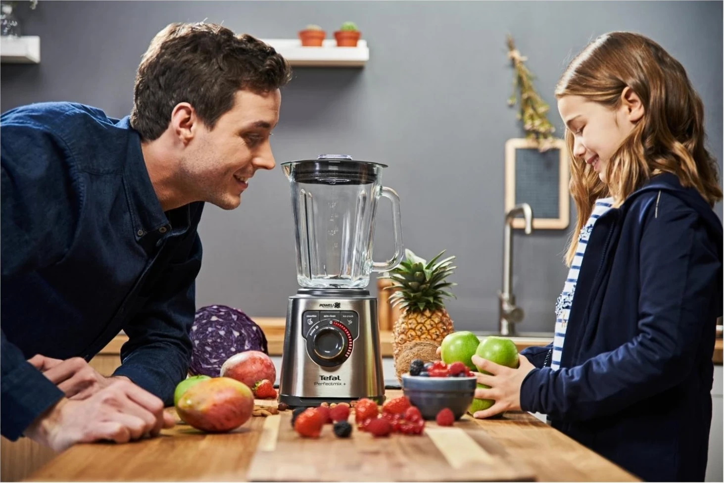 Blender Tefal Perfect Mix+ BL811D38, 1.5L, 1200W, i argjendtë