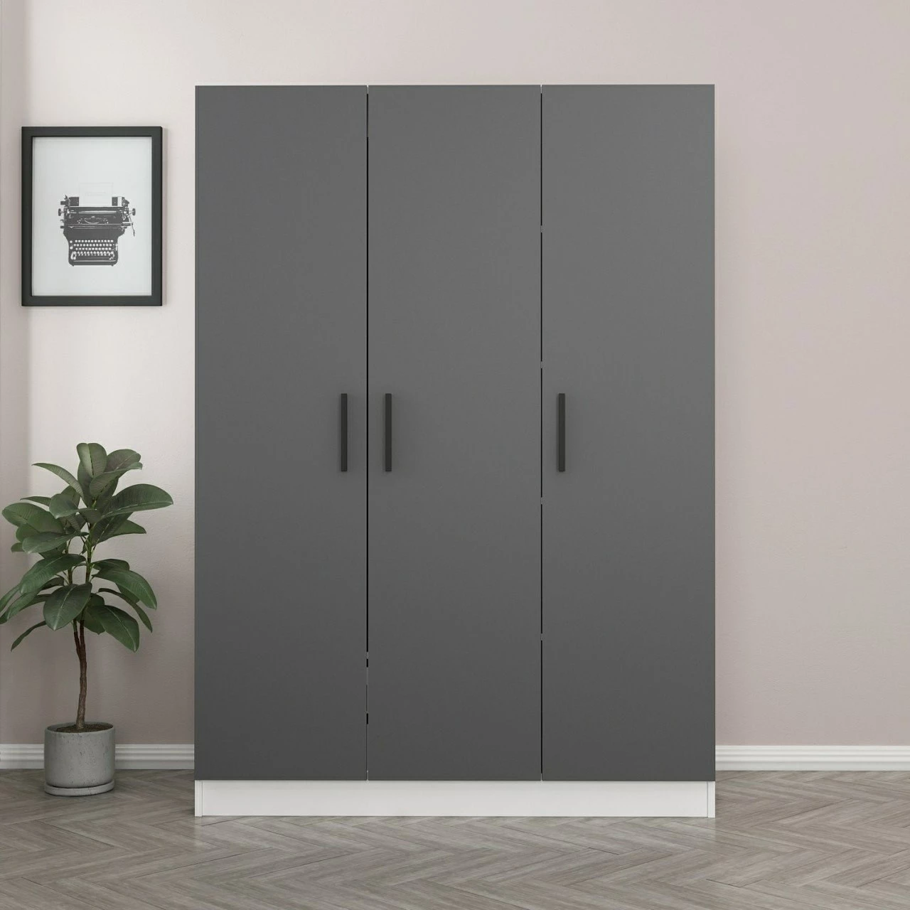 Dollap Skye Decor, ngjyrë antracit, 2270