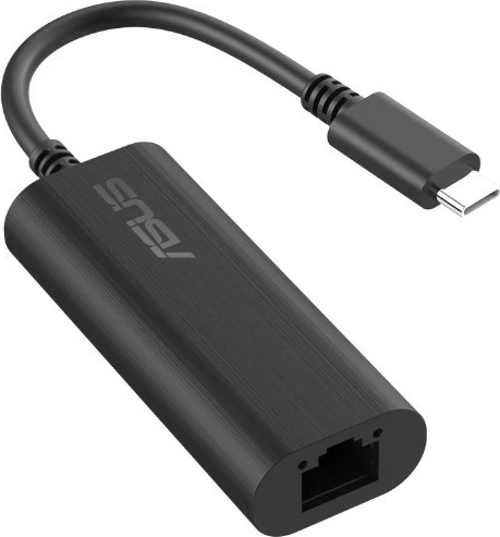 Adapter rrjeti ASUS USB-C2500 V2, USB-C në Ethernet 2.5G, i zi