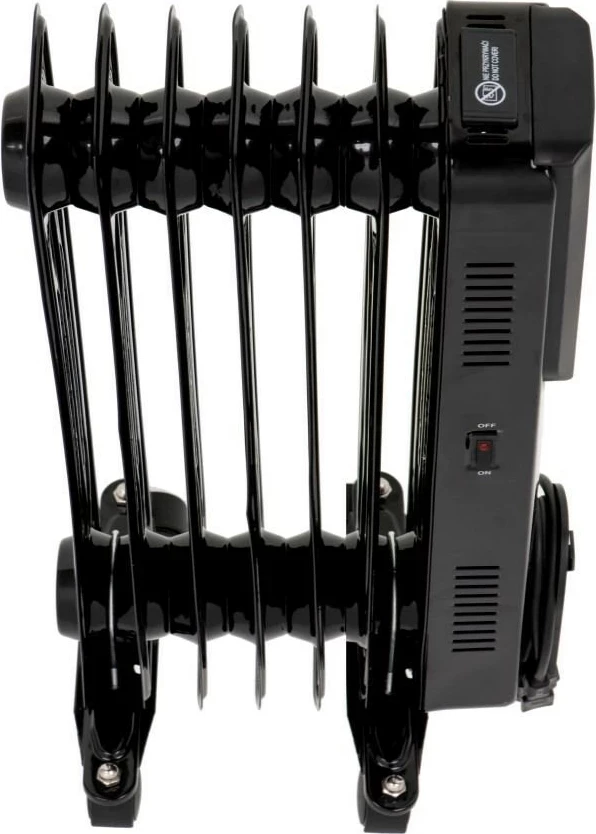 Ngrohës elektrik me vaj Adler, 7 elemente, 1500 W, i zi