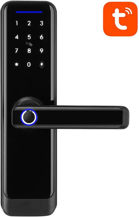 Bravë digjitale e mençur Avatto ZSDL-A270-B-ALI-5572, ZigBee, e zezë
