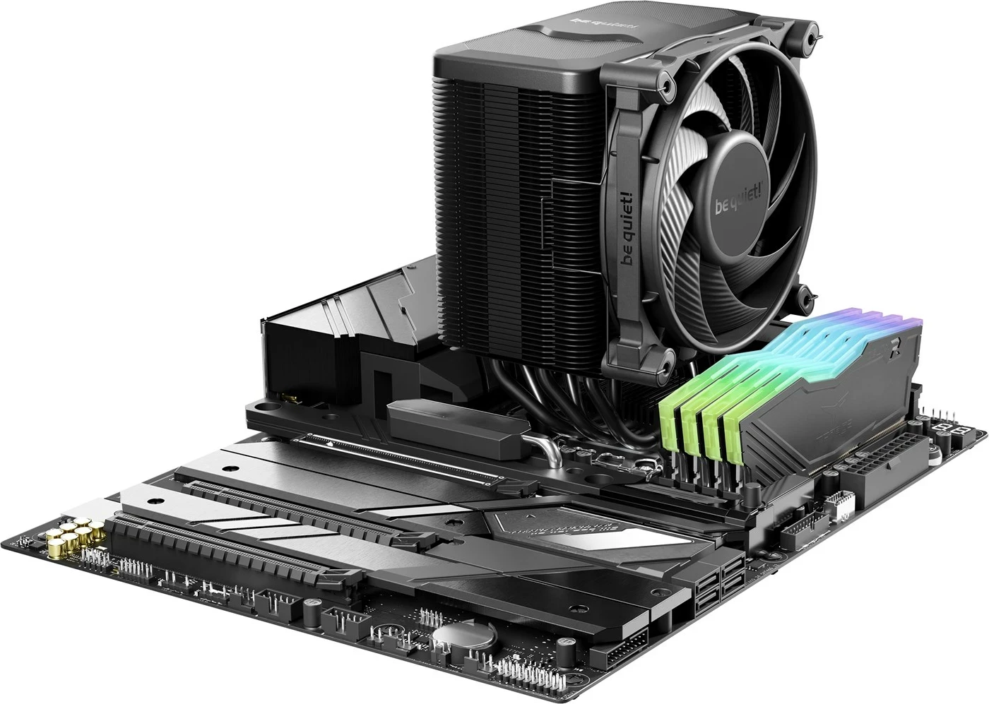 Ftohës ajri për procesor be quiet! DARK ROCK 5, 12 cm, i zi