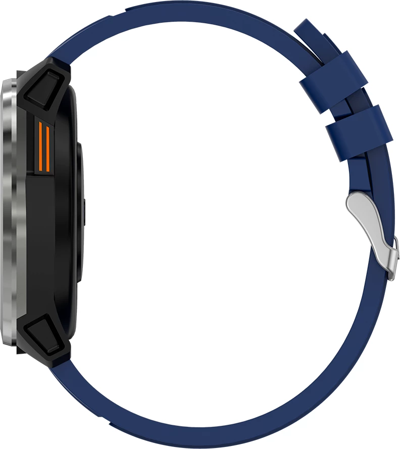 Smartwatch CANYON Maveric SW-83 (CNS-SW83SS) GPS, 1.32\" IPS 360x360, 400 mAh, 192 MB, argjendtë/kaltër
