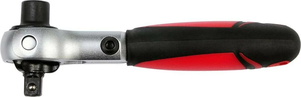Çelës ratchet YATO YT-03311, 1/4", 72 dhëmbë, i kuq/ zi