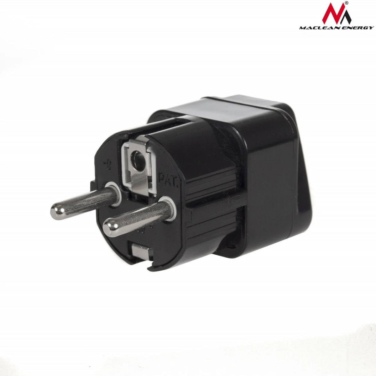 Adapter universal për prizë Maclean MCE155, i zi