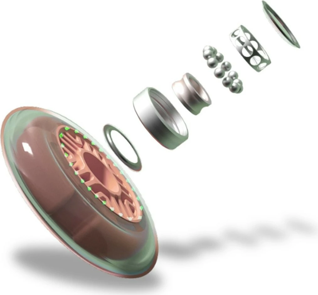 ride-on Milly Mally Gravity Gaiter 5927 4 rrota LED deri 50 kg blu e errët/rozë