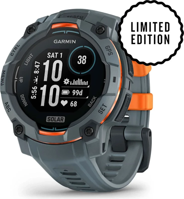 Smartwatch Garmin Instinct® 3 Solar, Twilight, 45 mm