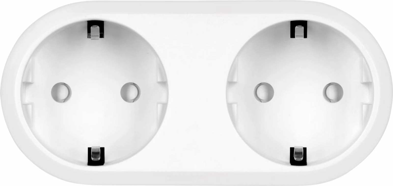 Prizë smart WiFi e dyfishtë Kruger&Matz Connect P5 Tuya, 16A/3680W, e bardhë