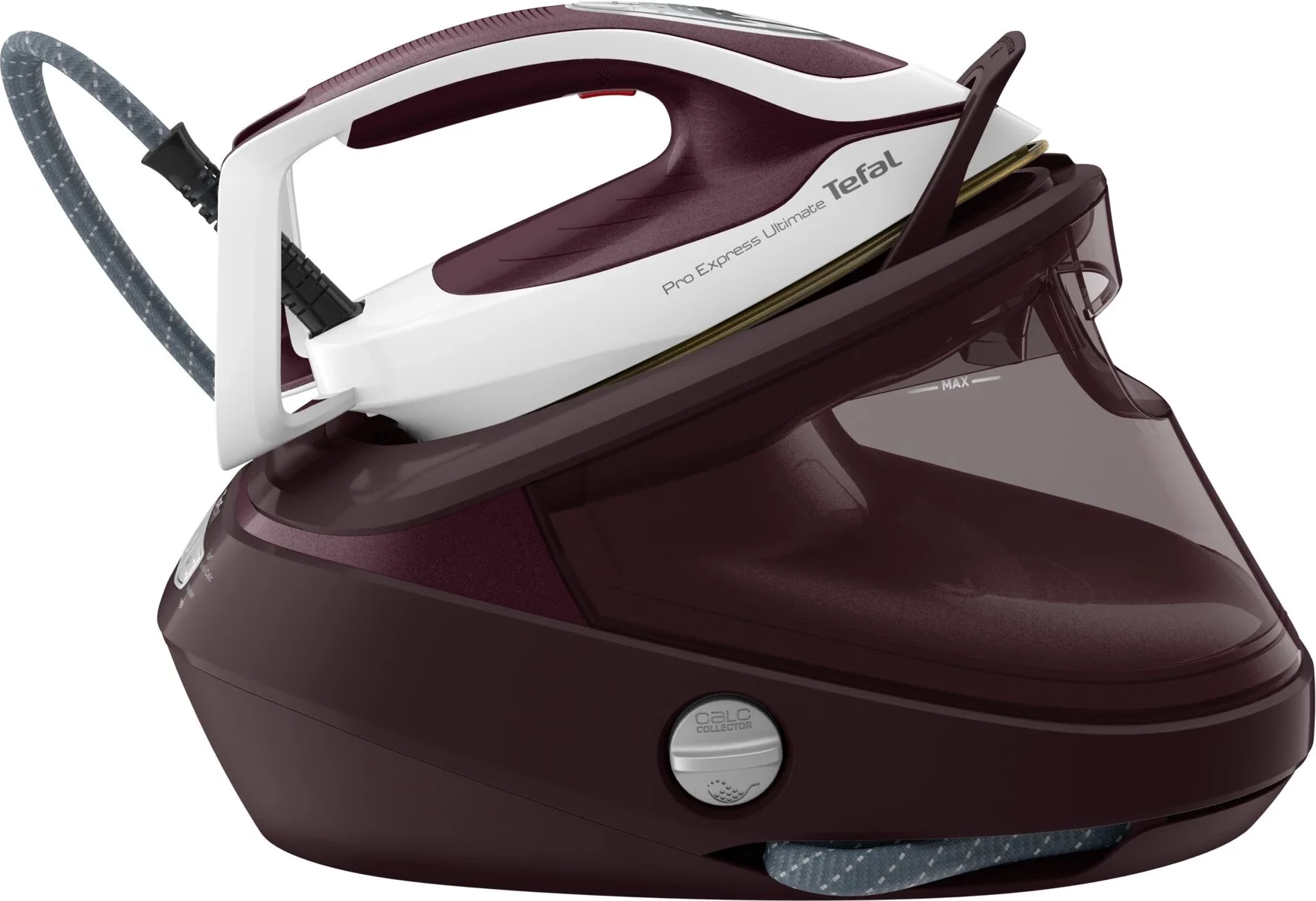 Hekur me gjenerator avulli, Tefal Pro Express Ultimate II GV9721E0, 3000W 7.9 bar, goditje avulli 600 g/min, vjollcë