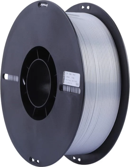 Filament 3D Creality CR-Silk PLA, 1.75 mm, 1 kg, argjendtë