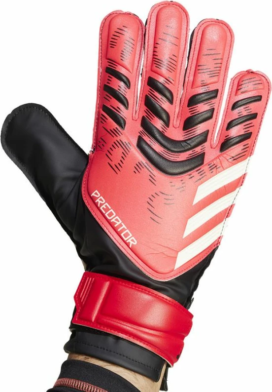 Dorëza portieri adidas për meshkuj, të bardha dhe të kuqe