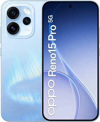 Celular OPPO Reno 15 Pro 8+512GB 5G Aurora Blue