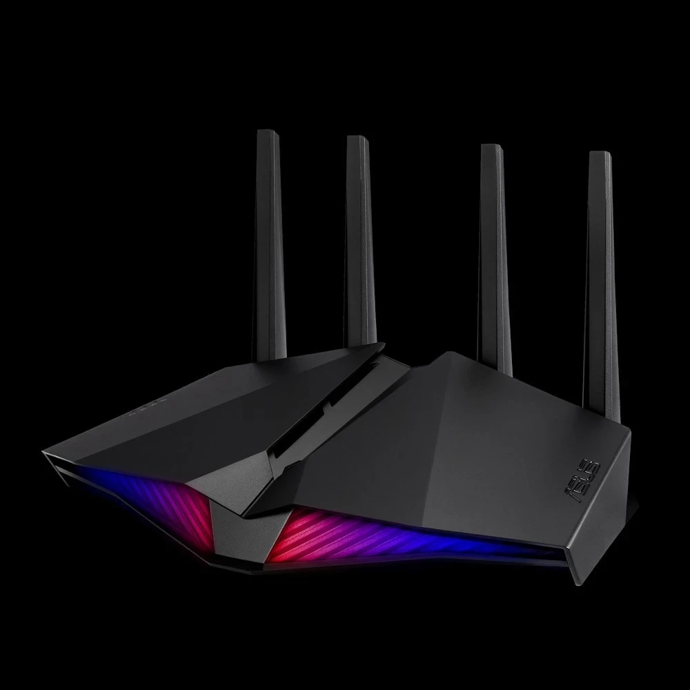 Router ASUS RT-AX82U, wireless, Gigabit Ethernet, Dual-band (2.4 GHz / 5 GHz), i zi