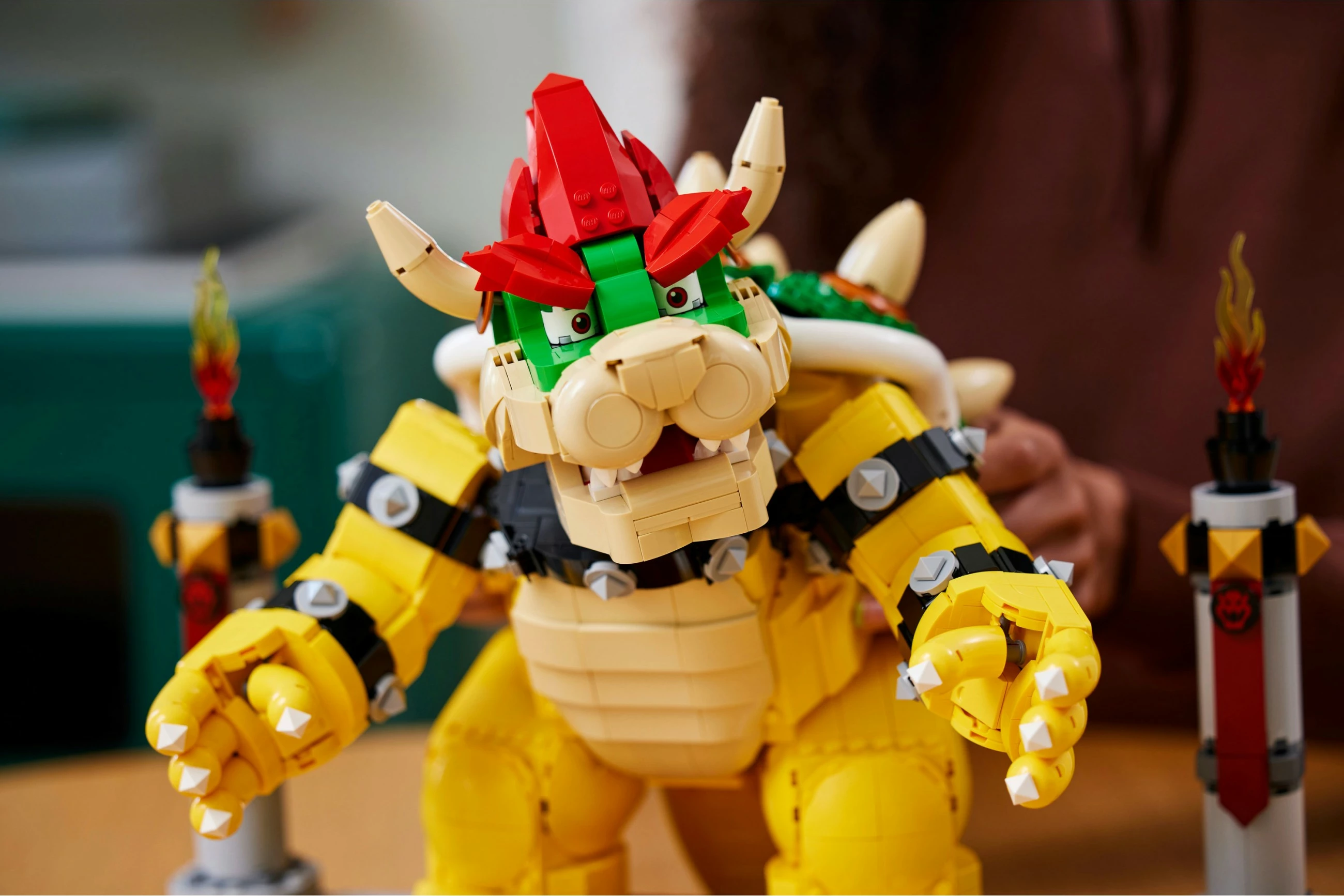 Set ndërtimi LEGO Super Mario The Mighty Bowser, 2807 copë, plastikë, shumëngjyrësh