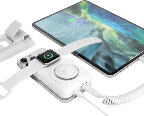 Powerbank magnetik Vonmählen allroundo Pro, i bardhë