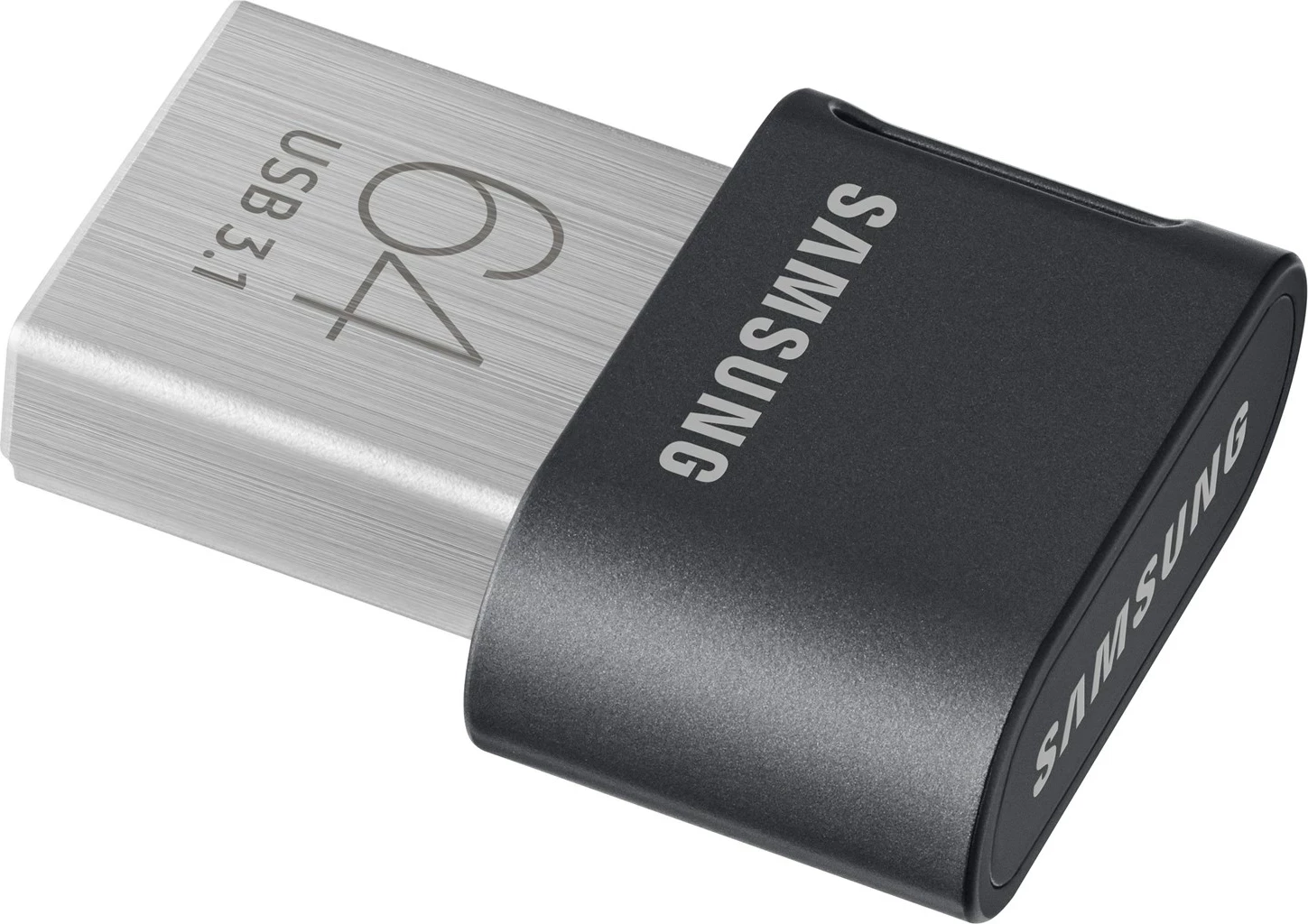 USB flash drive Samsung MUF-64AB FIT Plus, 64 GB, USB 3.2, Gri/Argjend