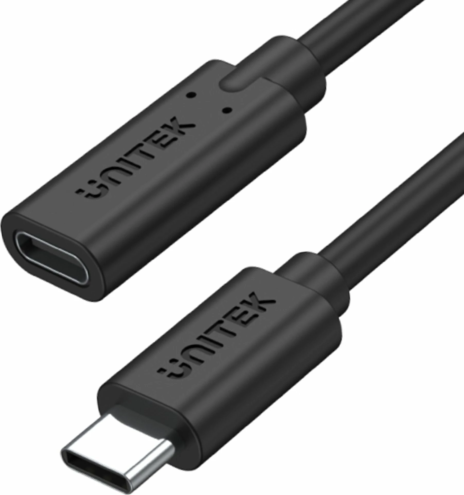 Kabllo zgjatëse USB-C në USB-C Unitek C14086BK 0.5 m 100W 10 Gbps, e zezë