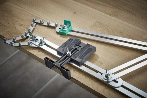 Mjet për shkallë Wolfcraft, 5210000, Çelik inox, E zezë