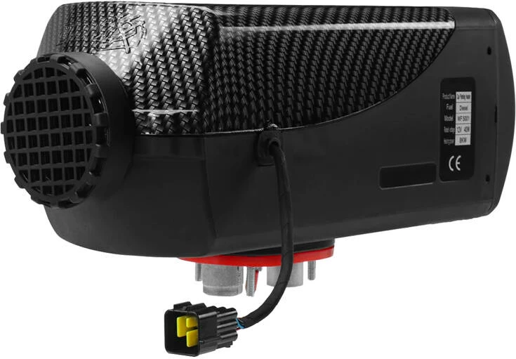 Ngrohës parkimi BlitzWolf BW-AH-S1-BT, 5 kW, 12V, me kontroll përmes aplikacionit dhe telekomandës, i zi