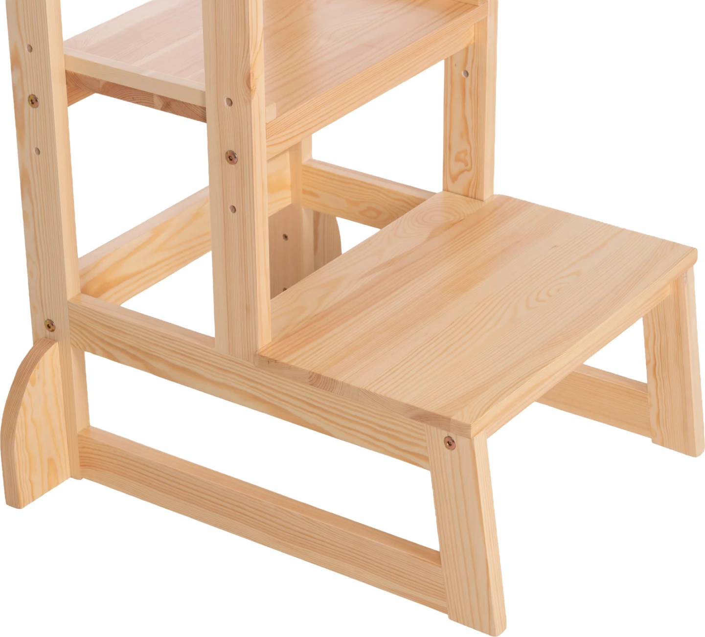 Kullë mësimi për fëmijë Montessori PEPE, dru pishe natyral, FH9291.01, 55x53x90cm