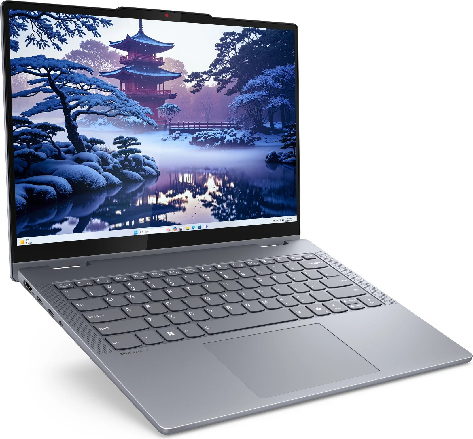 Laptop Lenovo IdeaPad 5 2-in-1 14IAL10, Core Ultra 5 225H, 16GB/512GB SSD, 14" Touch, Luna Grey